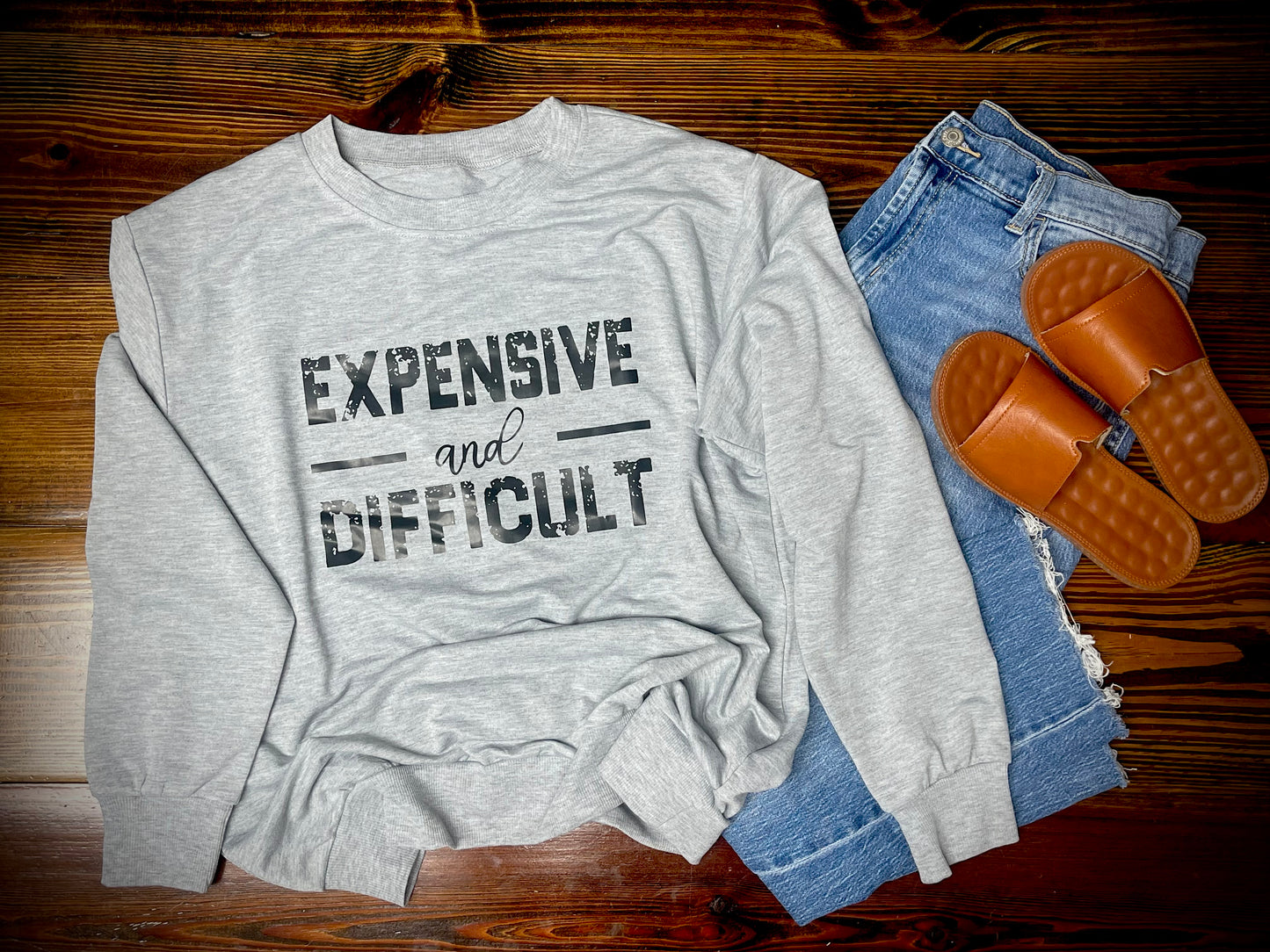 Difficult and Expensive Sweater